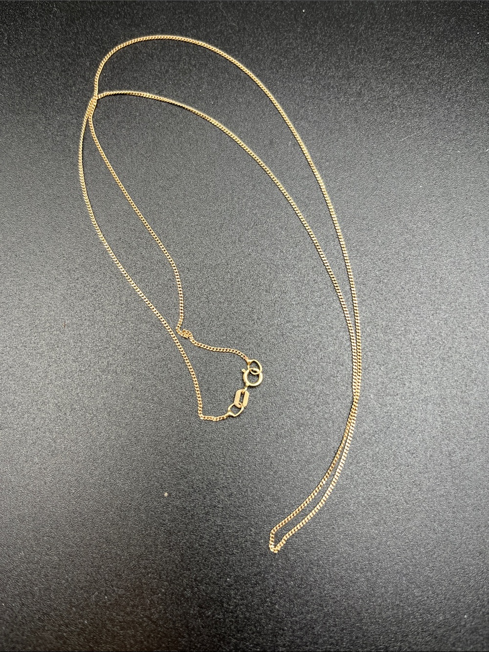 10kt gold chain - 20”